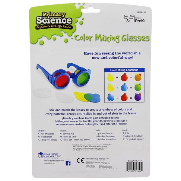 Colour Mixing Glasses -from TeachTastic Educational Supplies